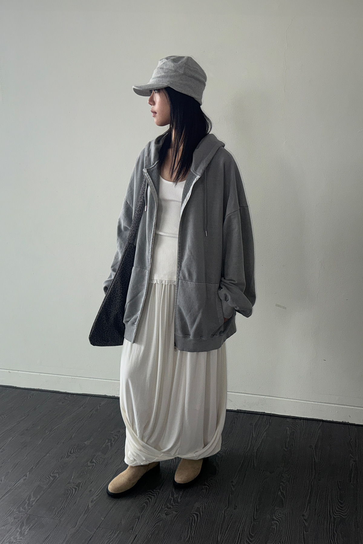 UNISEX WASHING HOOD ZIP-UP