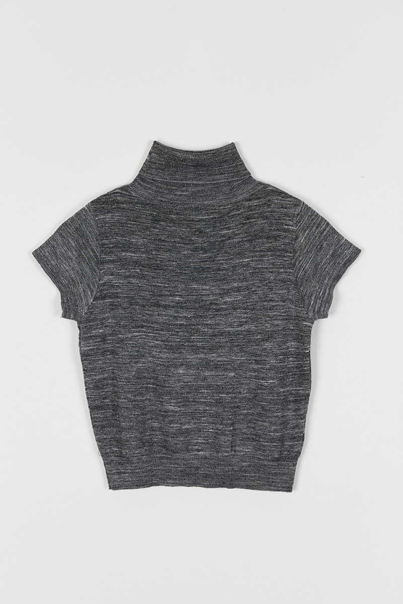 TURTLENECK HALF KNIT