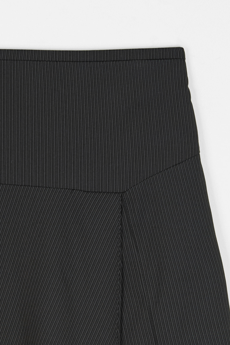 STRIPE FOLDED SKIRT