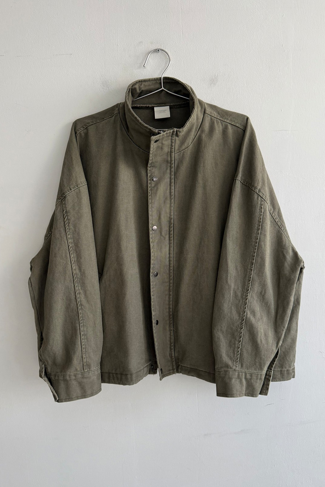 BERGWERK SEOUL VINTAGE BUTTON SLEEVEアイボリ BERGWERK SEOUL