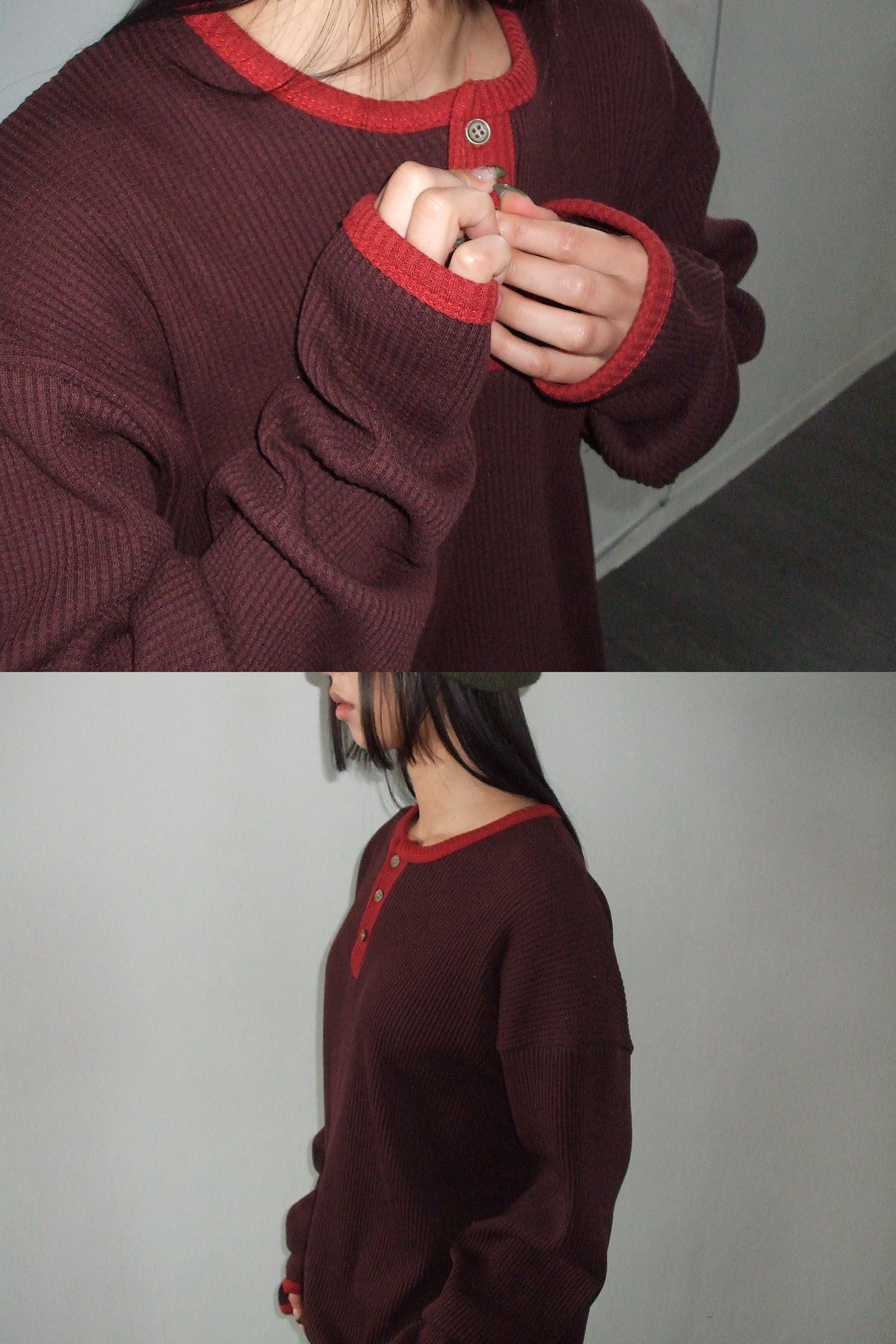 FINGER HOLE RINGER TEE