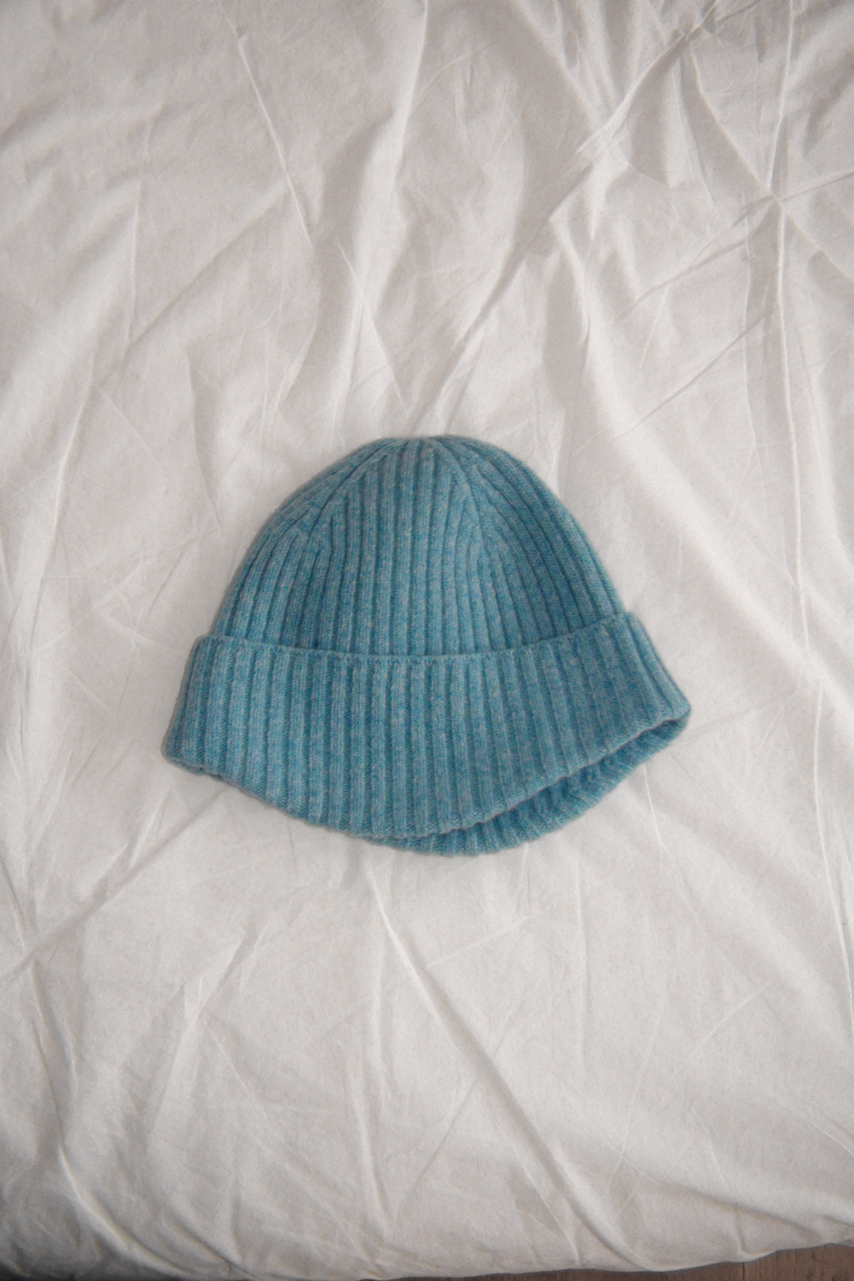 DOUBLE RIBBED KNIT CAP