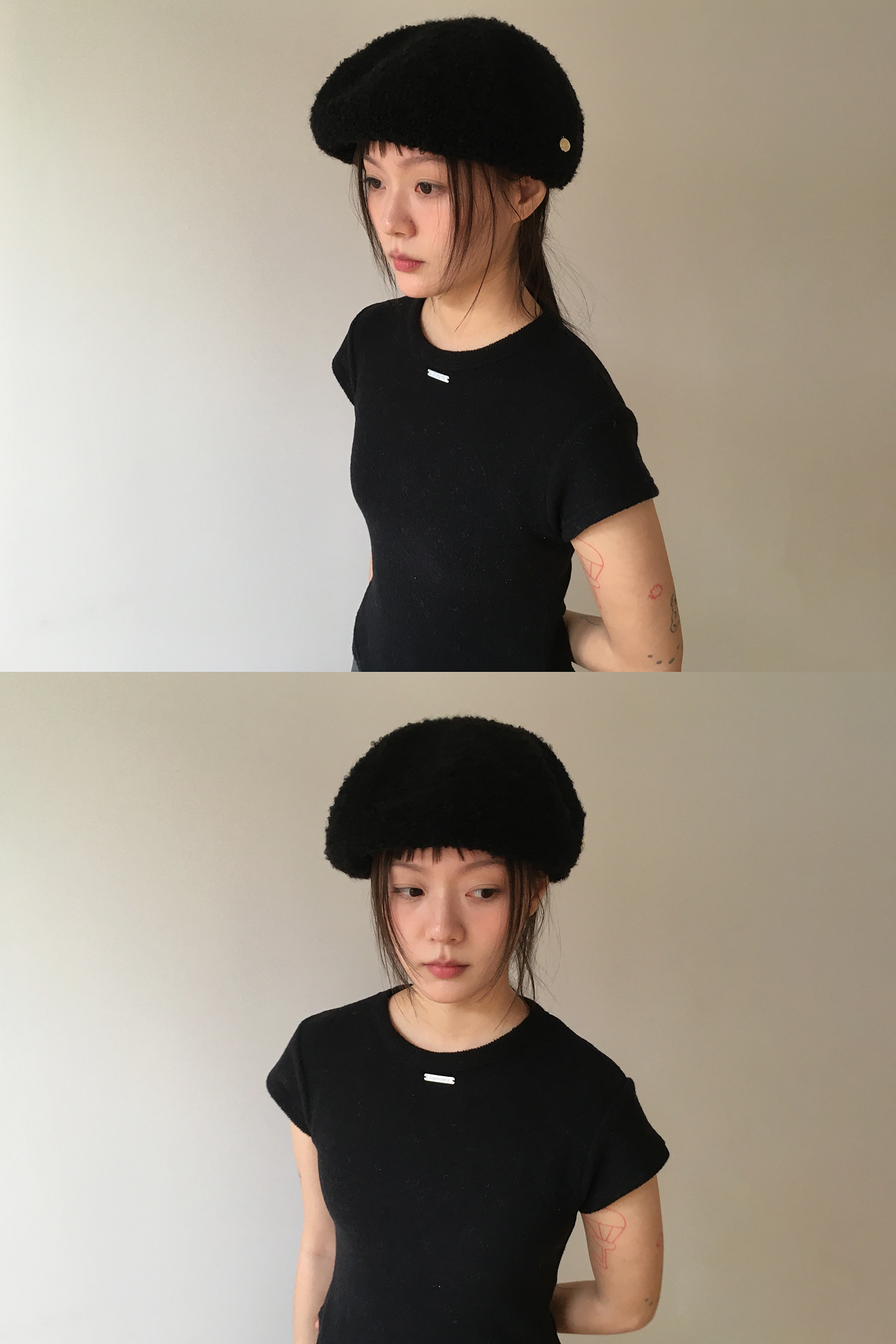 WINTER WOOL BERET