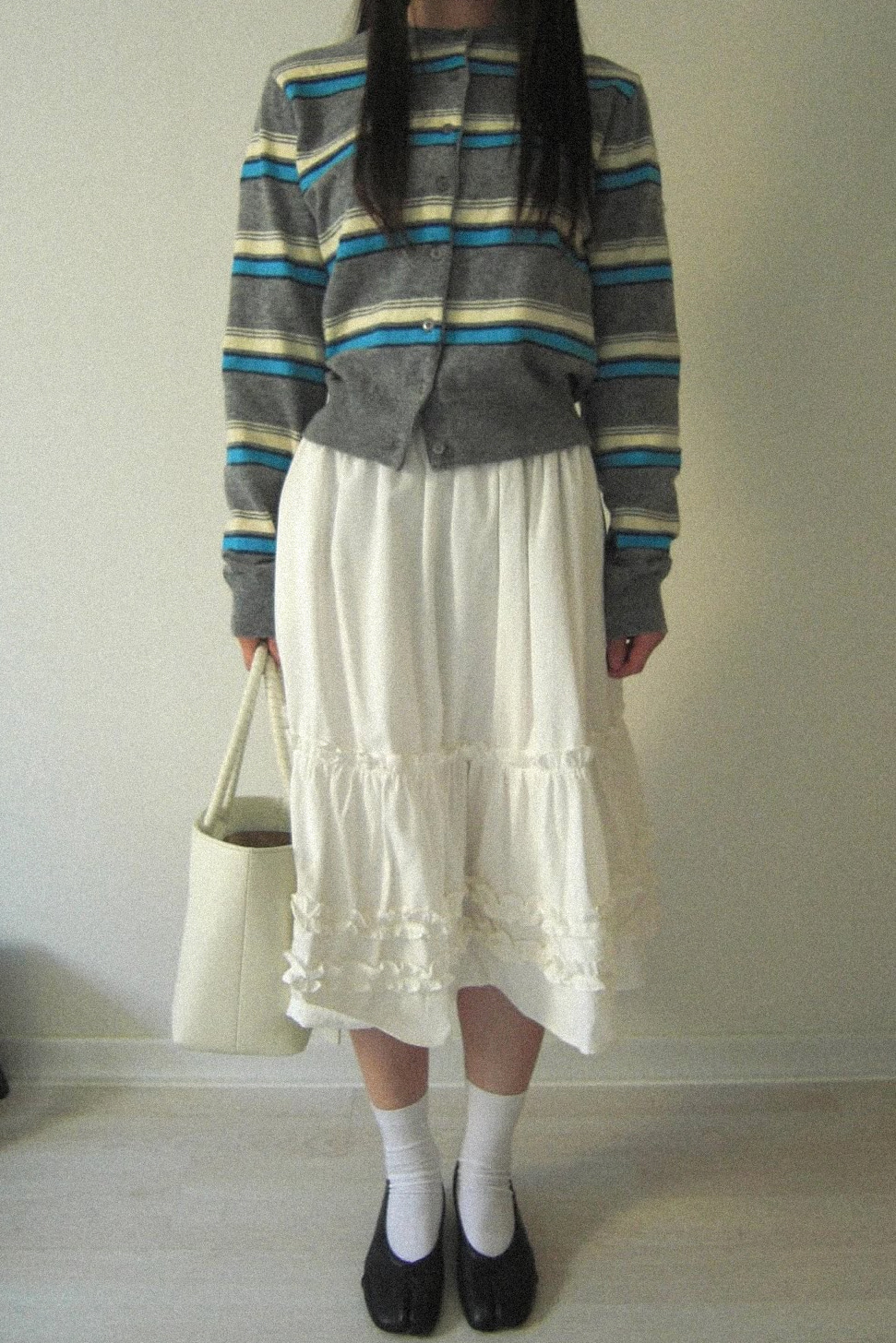 TRIPLE STRIPE CARDIGAN