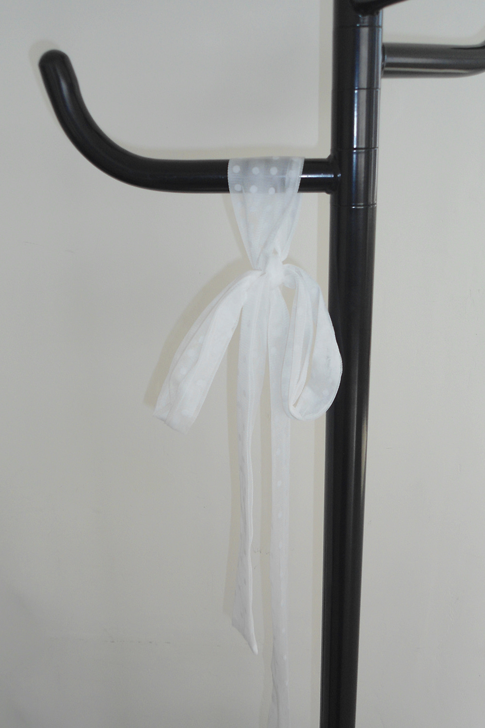 DOT SILKY LONG SCARF
