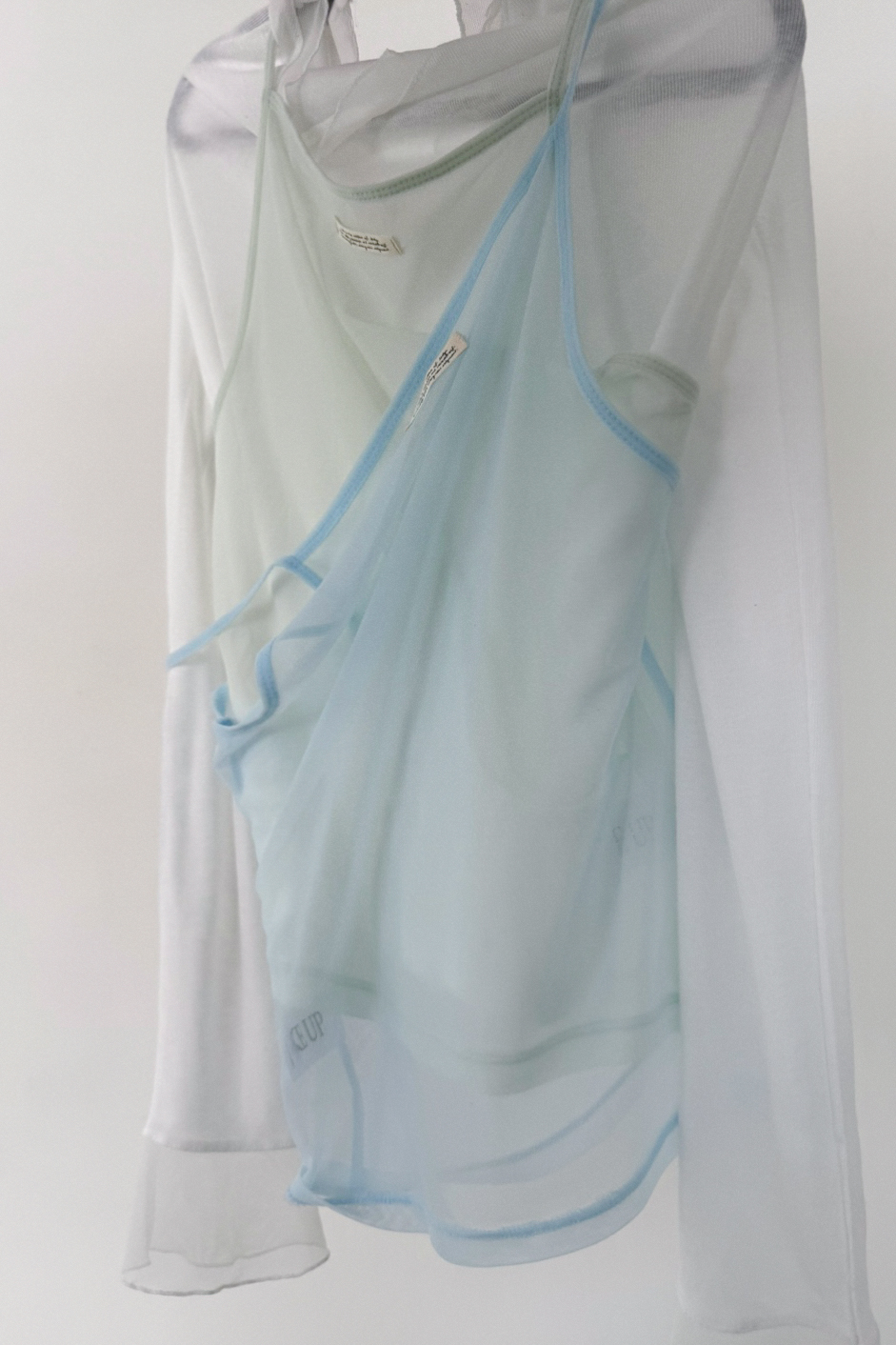 SHIMMER LAYERED SLEEVELESS
