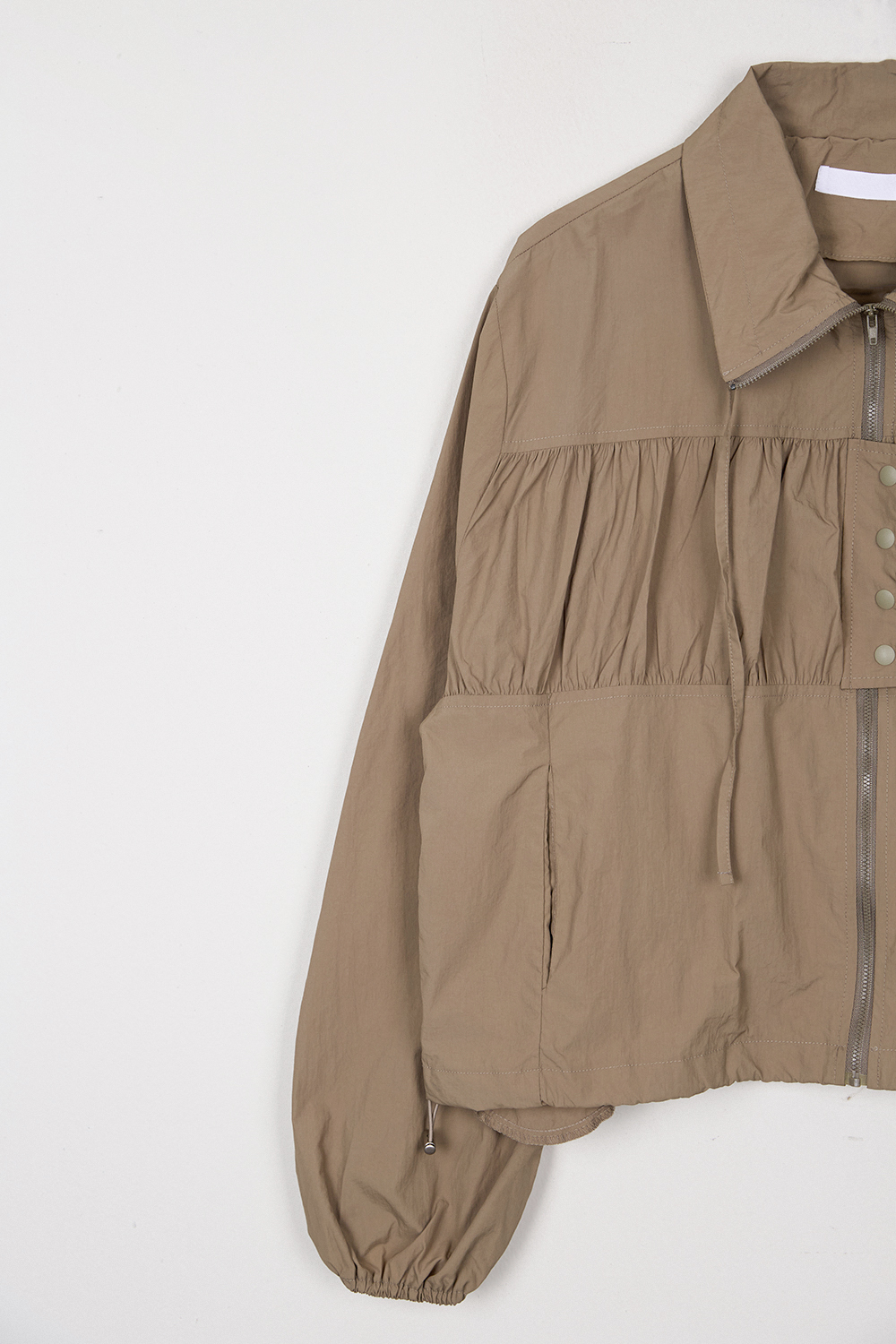 SHIRRING WIND BREAKER