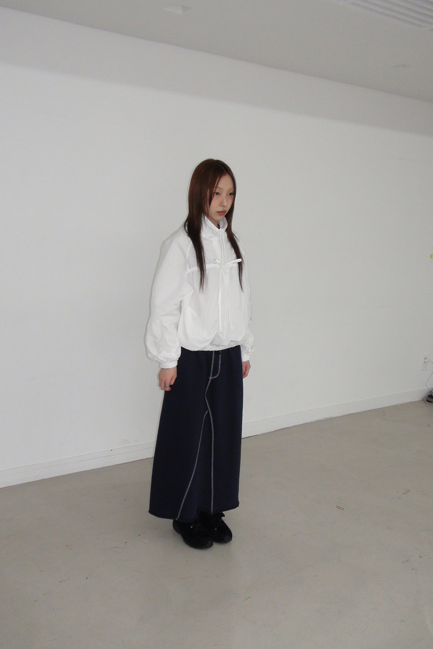 WASHED STITCH SKIRT