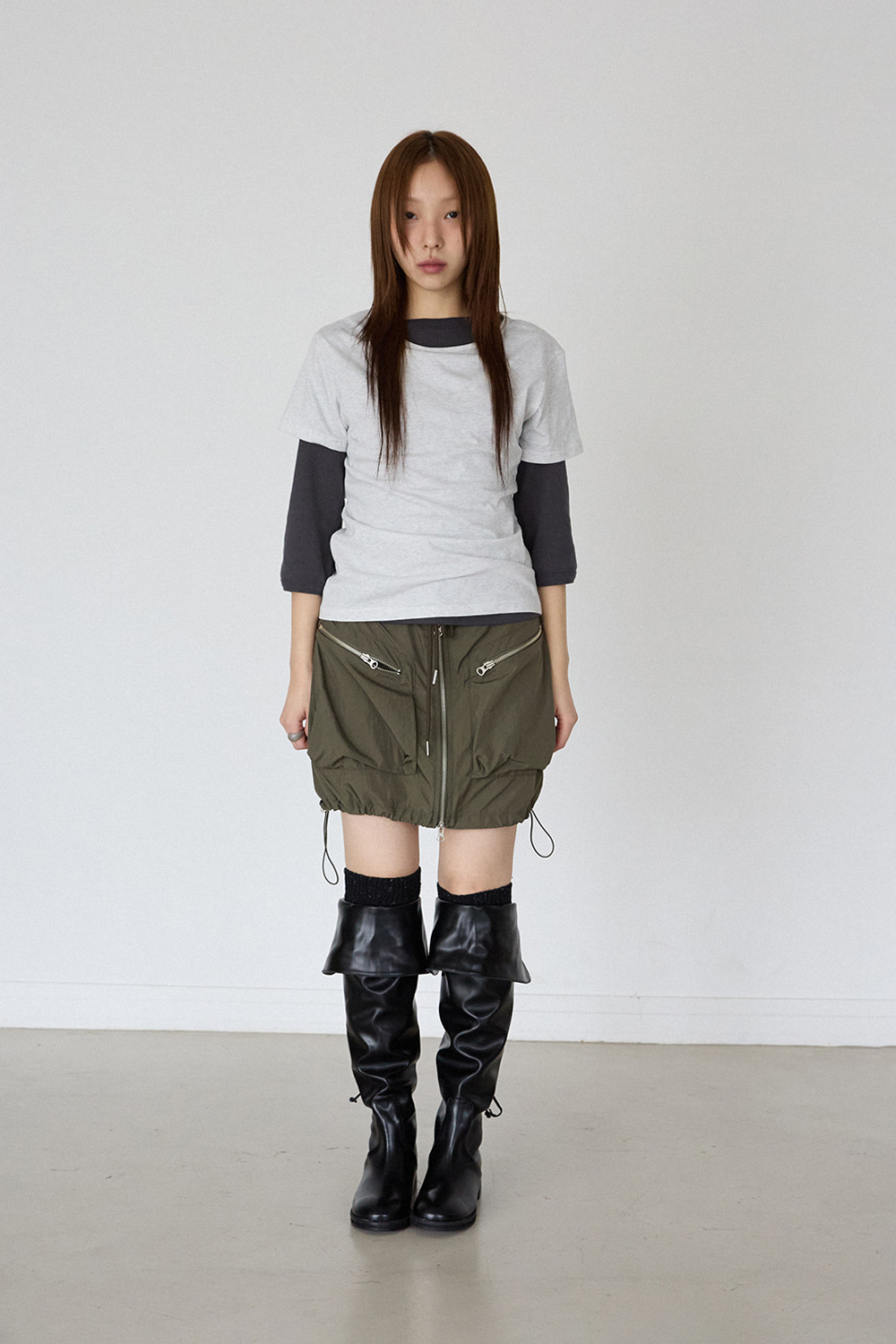 BACK LAYER SHORT-SLEEVE