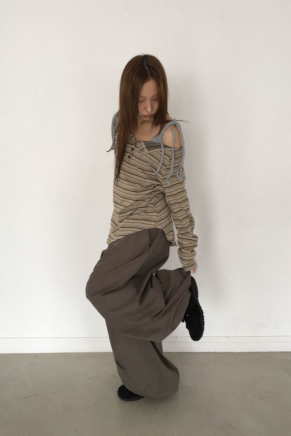 COMFORT BANDING COTTON PANTS