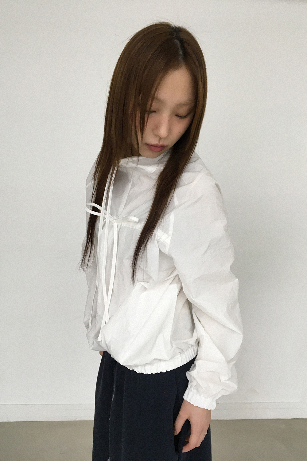 SHIRRING WIND JACKET