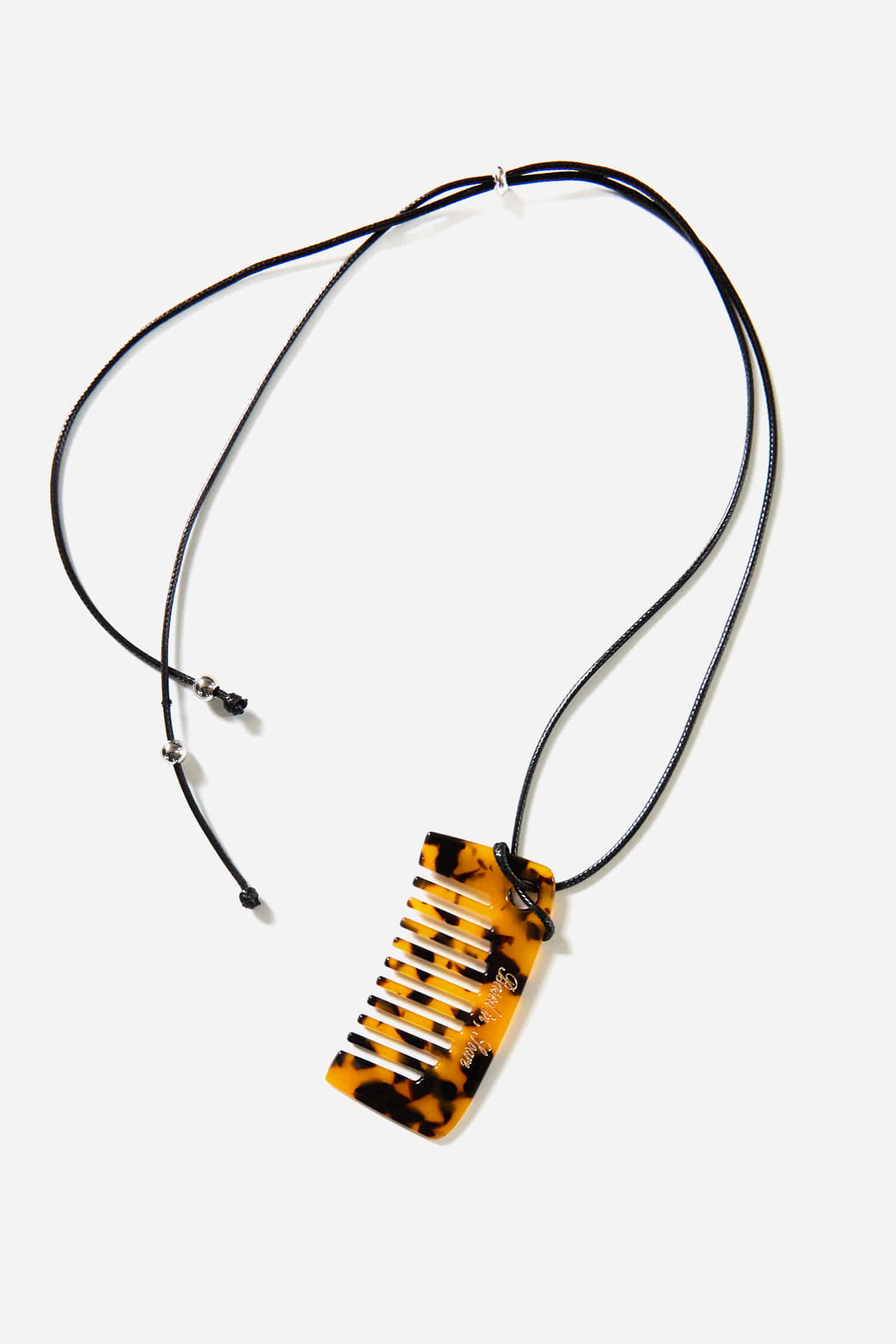 LEOPARD COMB NECKLACE