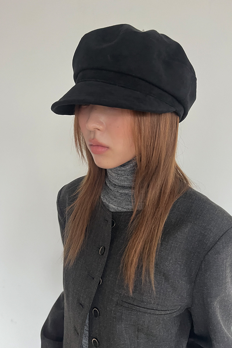 SUEDE MATROS CAP
