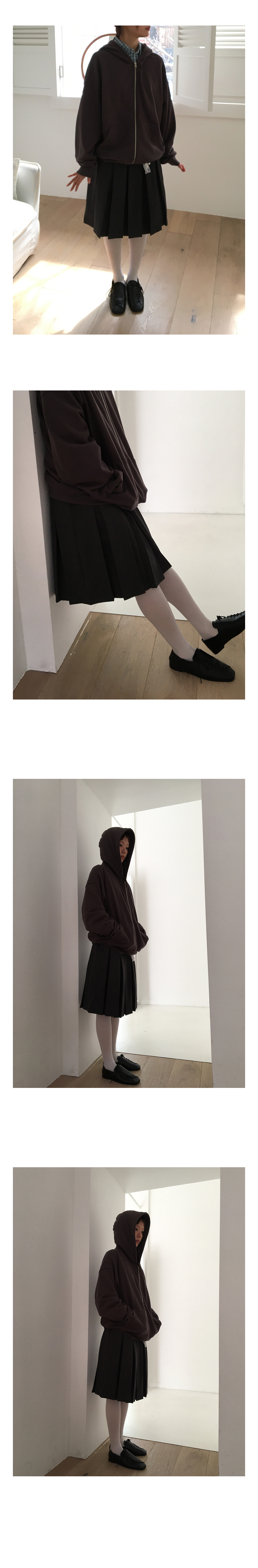 MIDI PLEATED SKIRT 상세 이미지 3