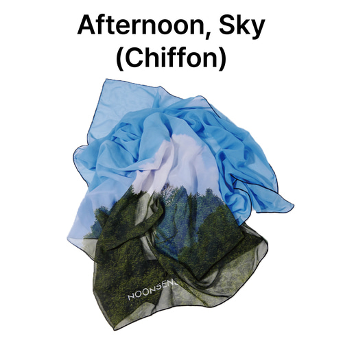 Afternoon, Cloud - Chiffon Poster
