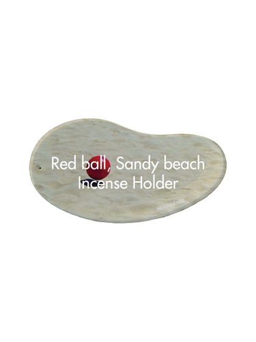 Red ball, Sandy beach (Incense Holder)
