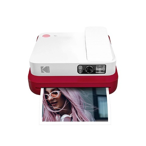 코닥 Smile Classic 2-in-1 디지털 즉석 카메라 Red & White