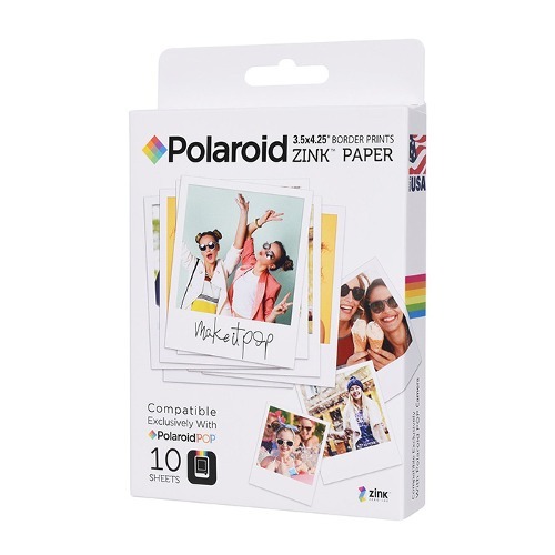 폴라로이드 Polaroid 정품 POP 전용 Zink Paper 3.5X4.25" 10매