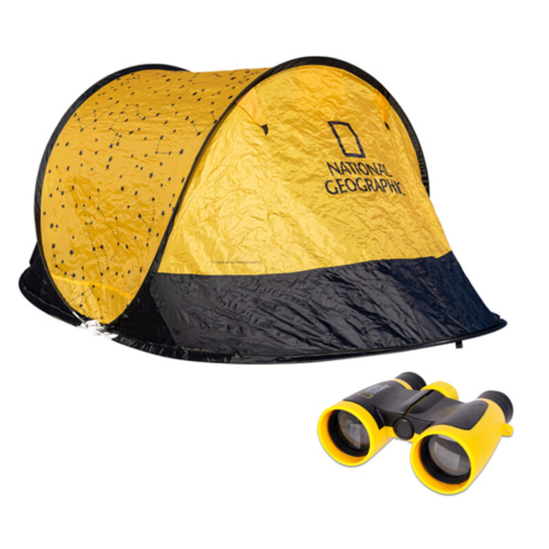 내셔널지오그래픽POP-UP TENT + 3x30 BINOCULARS