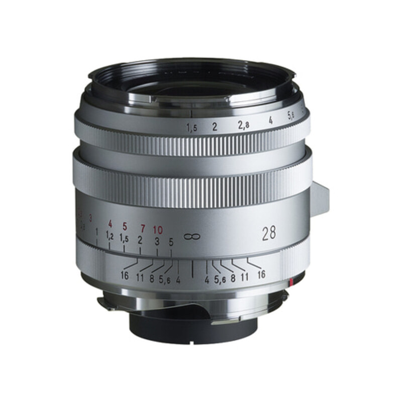 보이그랜더 NOKTON Vintage Line 28mm F1.5 Aspherical Type I for VM-Mount Silver