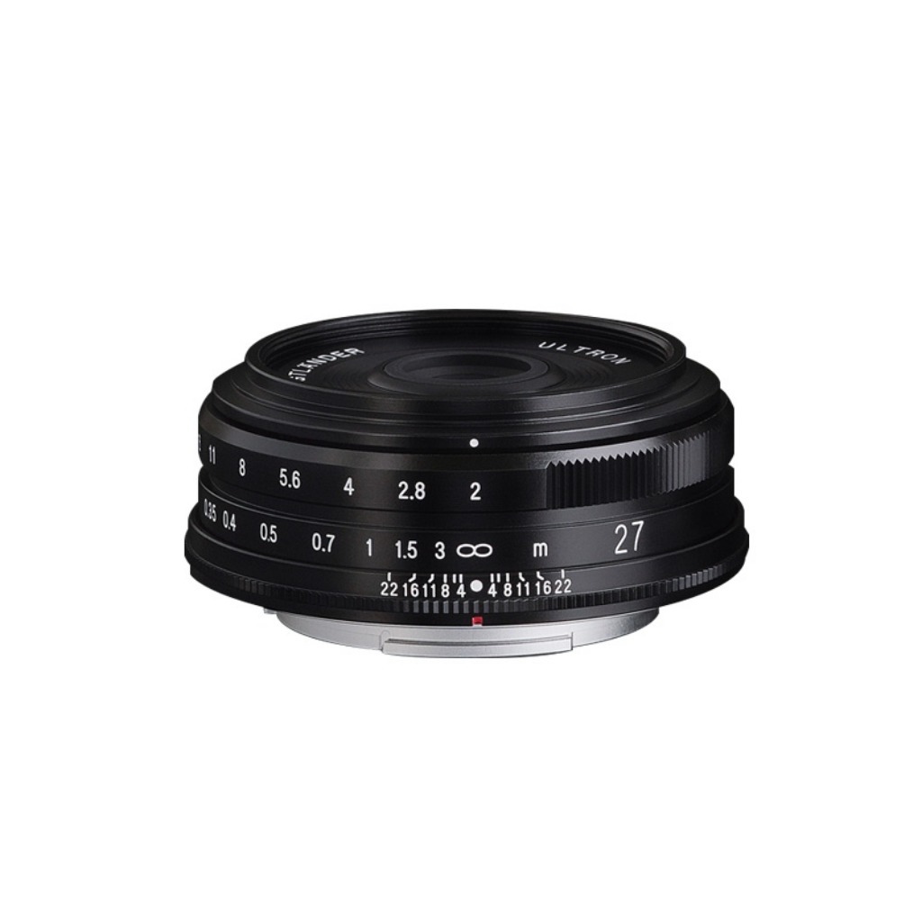 보이그랜더 ULTRON 27mm F2 for Fujifilm X-Mount Black