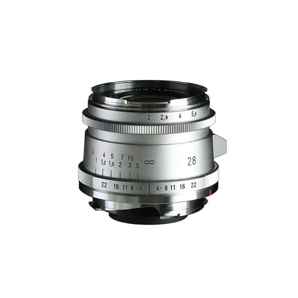 보이그랜더 ULTRON Vintage Line 28mm F2 Aspherical Type II for VM-Mount Silver