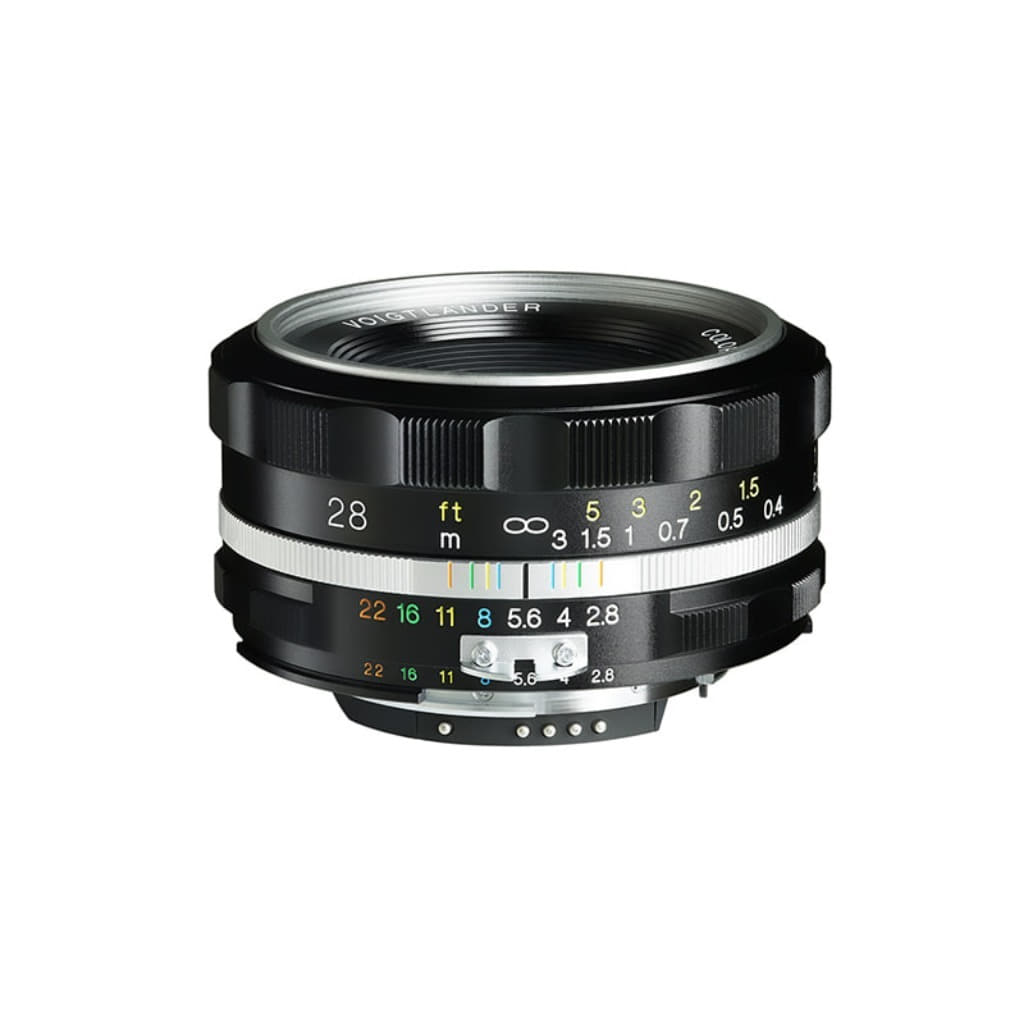 보이그랜더 COLOR-SKOPAR 28mm F2.8 Aspherical SLIIS for Nikon F-Mount Silver