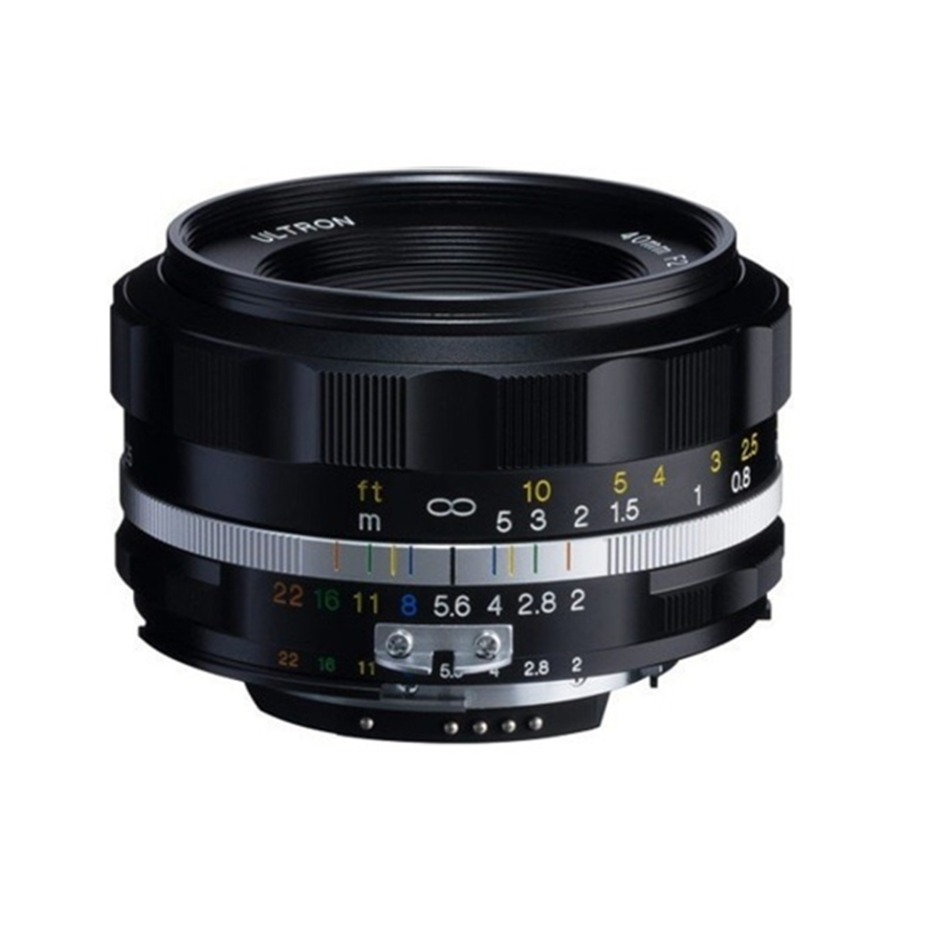 보이그랜더 ULTRON 40mm F2 SLllS Aspherical for Nikon F-Mount Black