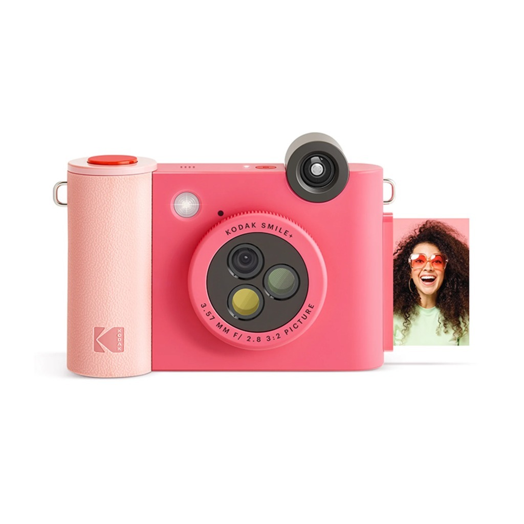 코닥 Smile + 디지털 즉석 카메라 & 포토 프린터 Fuchsia