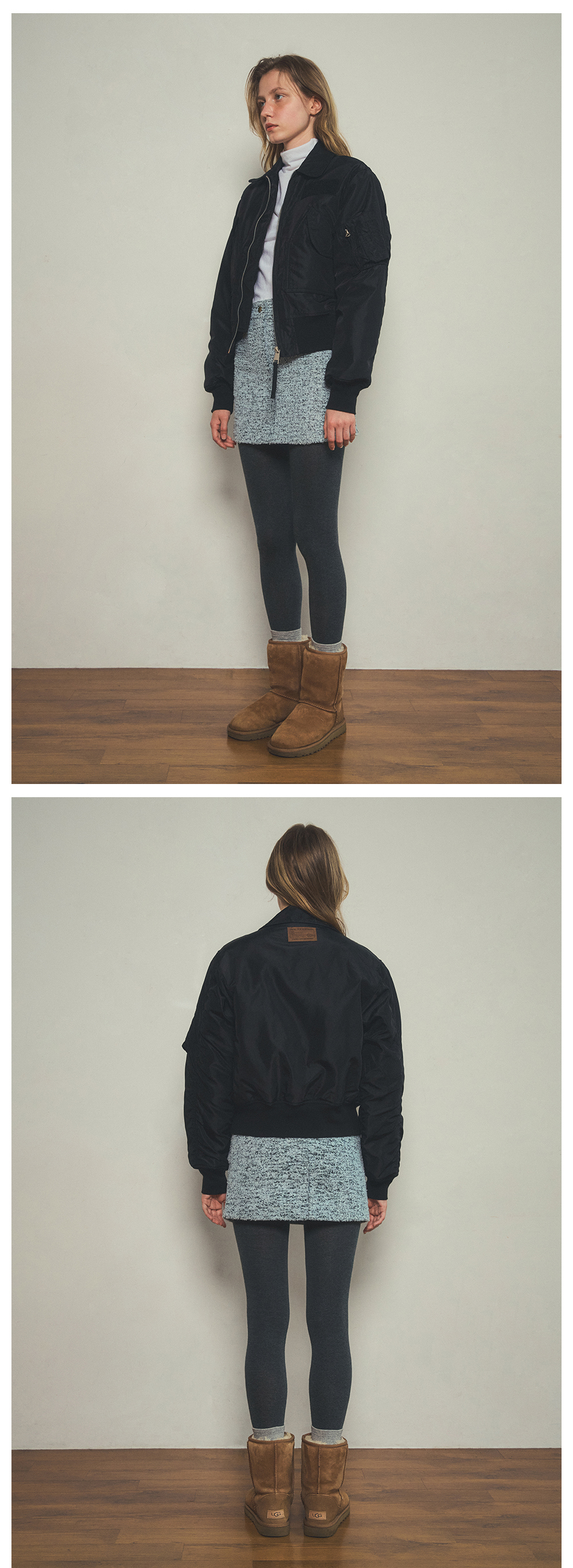 재킷 모델 착용 이미지-S1L4