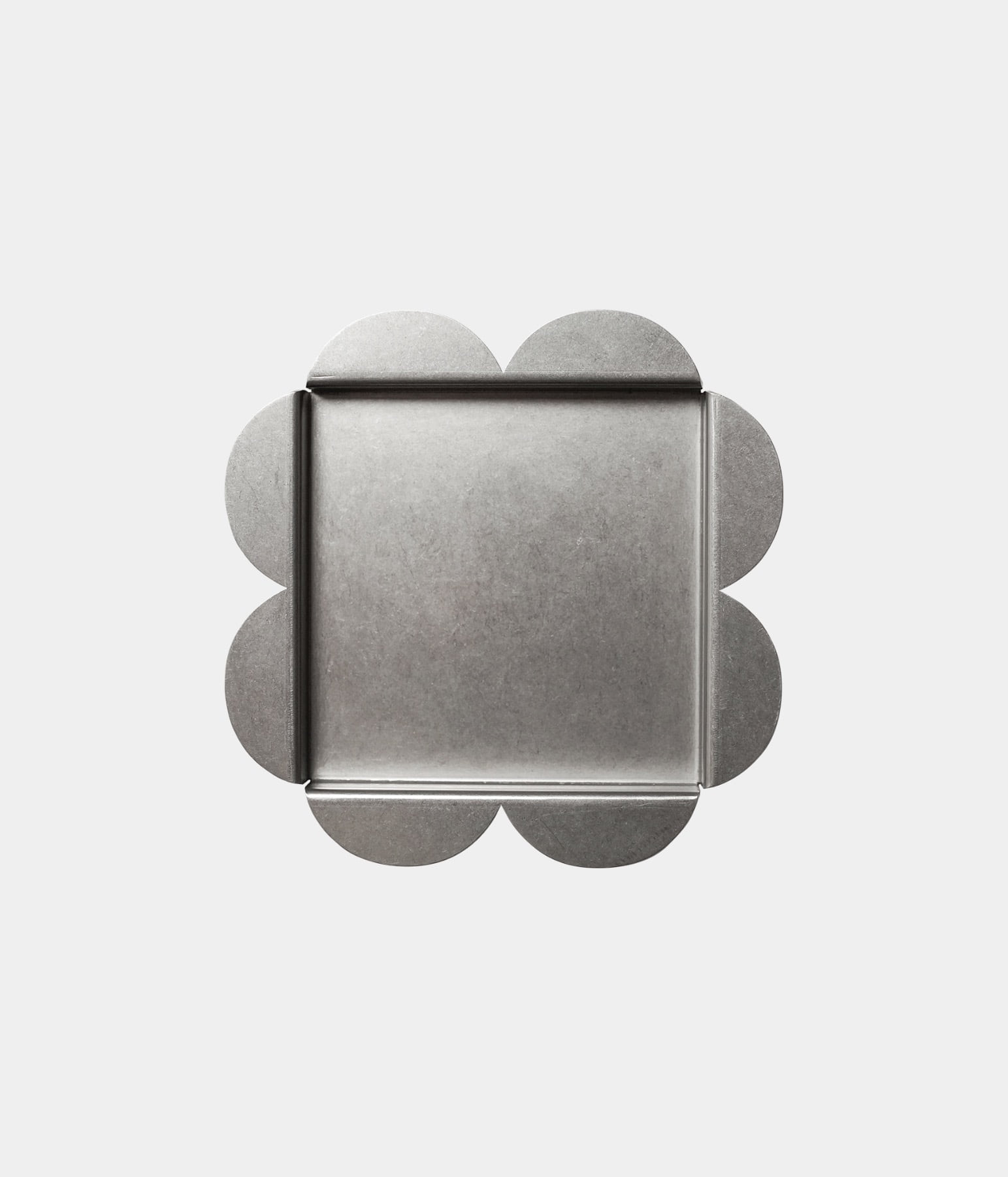 Clover stainless steel tray