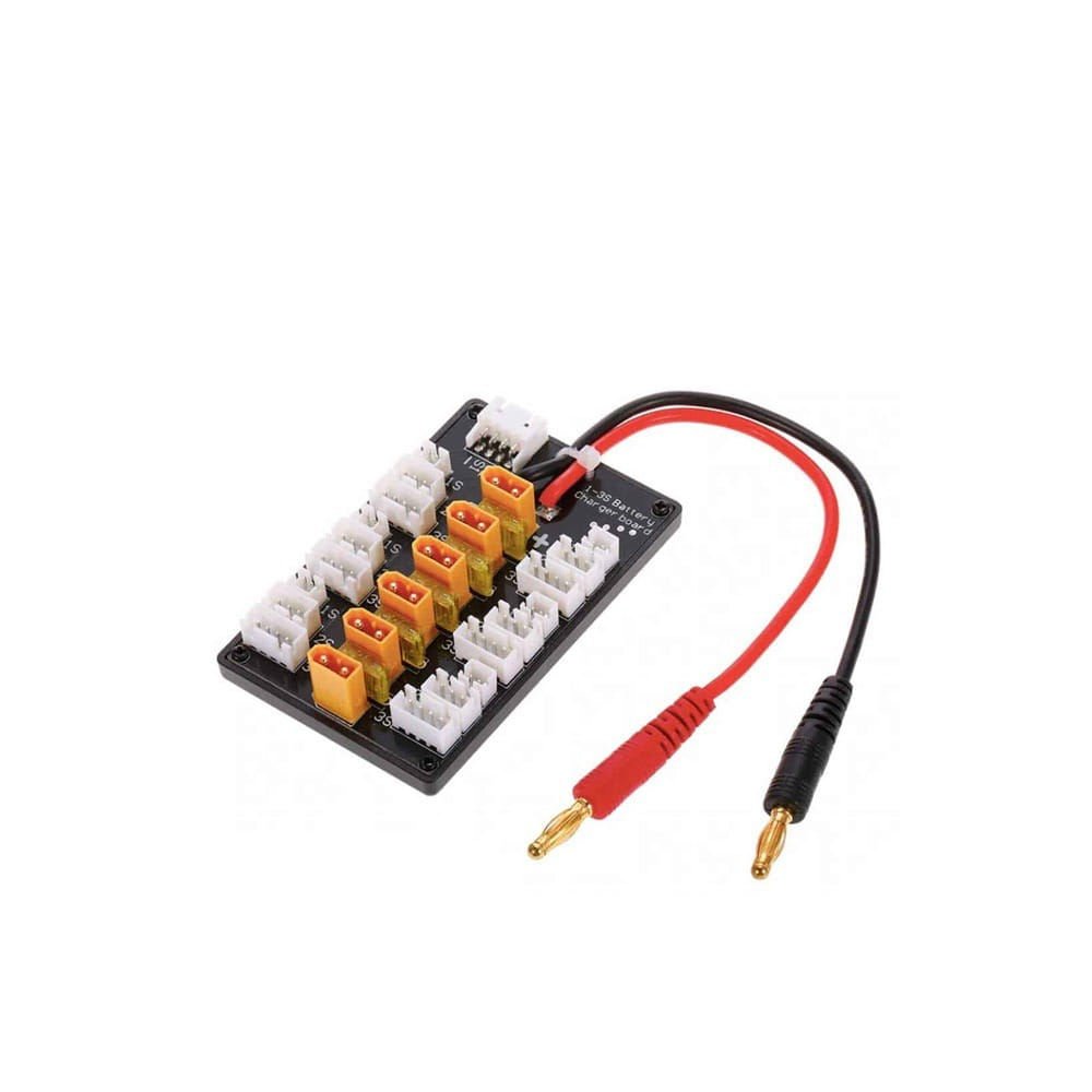 ACROXAR,XT30 1s-3s plug parallel charging board  배터리 여러개 충전시 필수 아이템