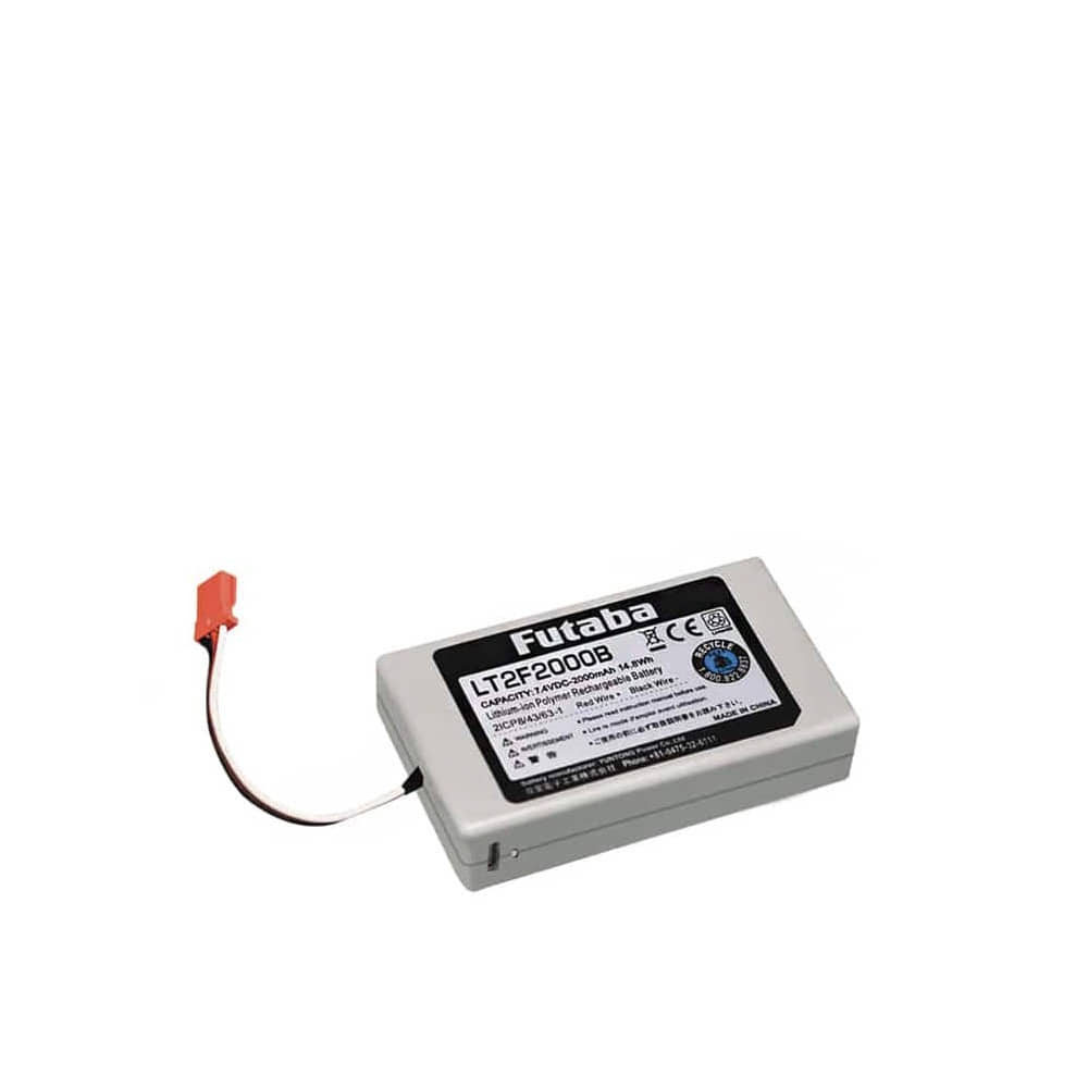 Futaba 후타바 조종기용 2셀 7.4V 2000mAh 리포배터리 (T16iZ, T16iZS