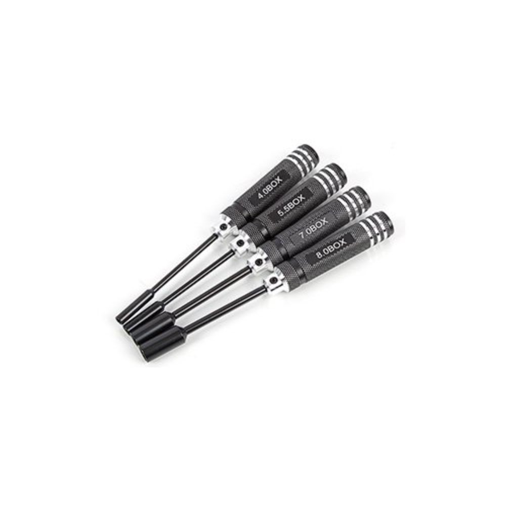 [TR] Steel Socket Nut Wrench(4.0/5.5/7.0/8.0mm) Set,ACROXAR,TAROT