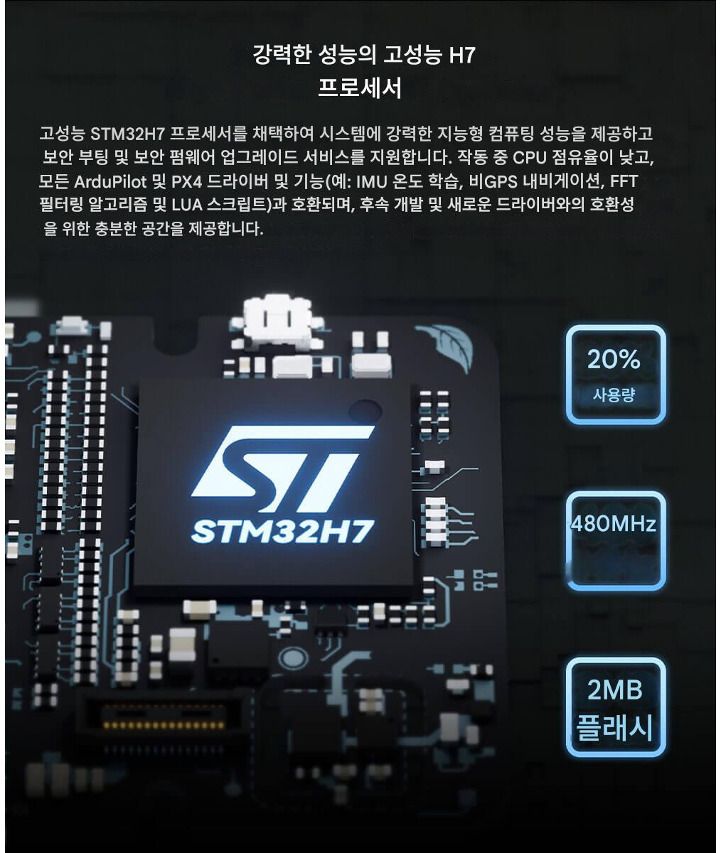 [�˾���ũ]  [CUAV] X25 EVO �Ƚ�ȣũ ���� ��Ʈ�ѷ� (STM32H7) (�����Ǹ�) 5