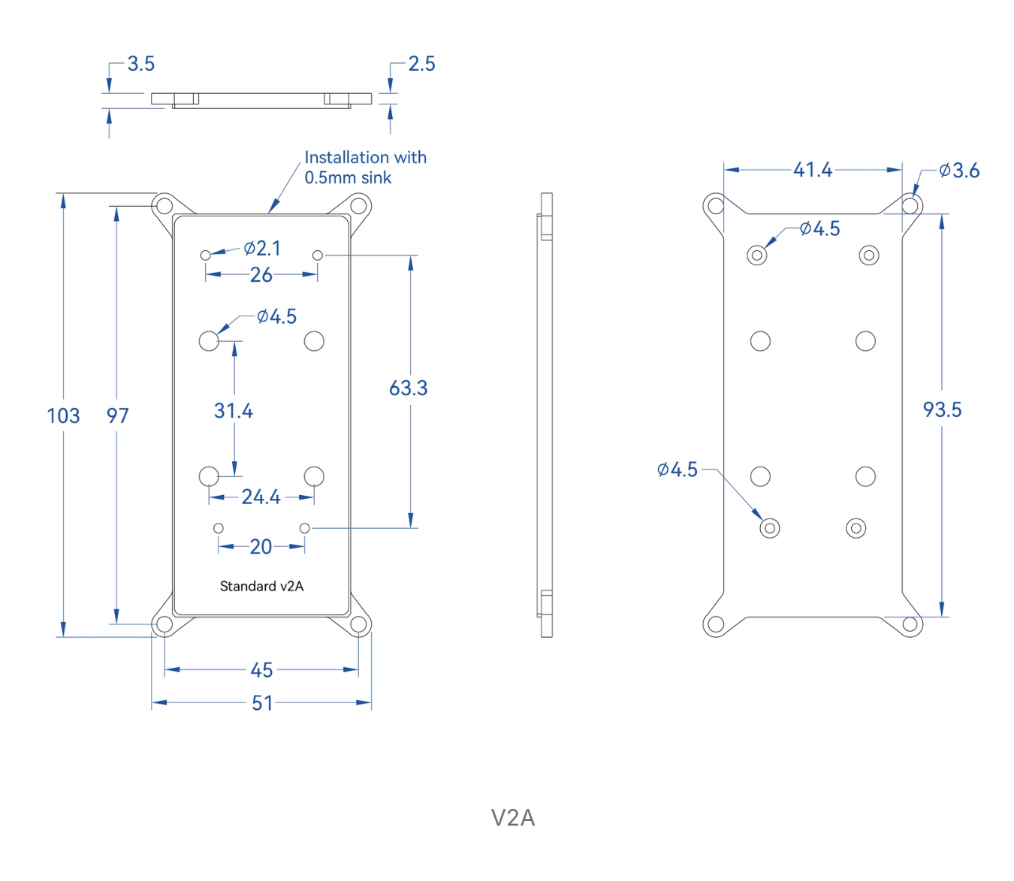 [�˾���ũ] HL-18034/HL-18035 [Holybro] �Ƚ�ȣũ 6X ���Ĵٵ� ������ �÷���Ʈ - v2A, v2B ���� (�����Ǹ�) 8