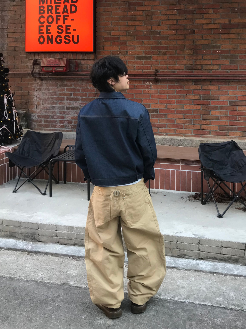 재킷 모델 착용 이미지-S1L32