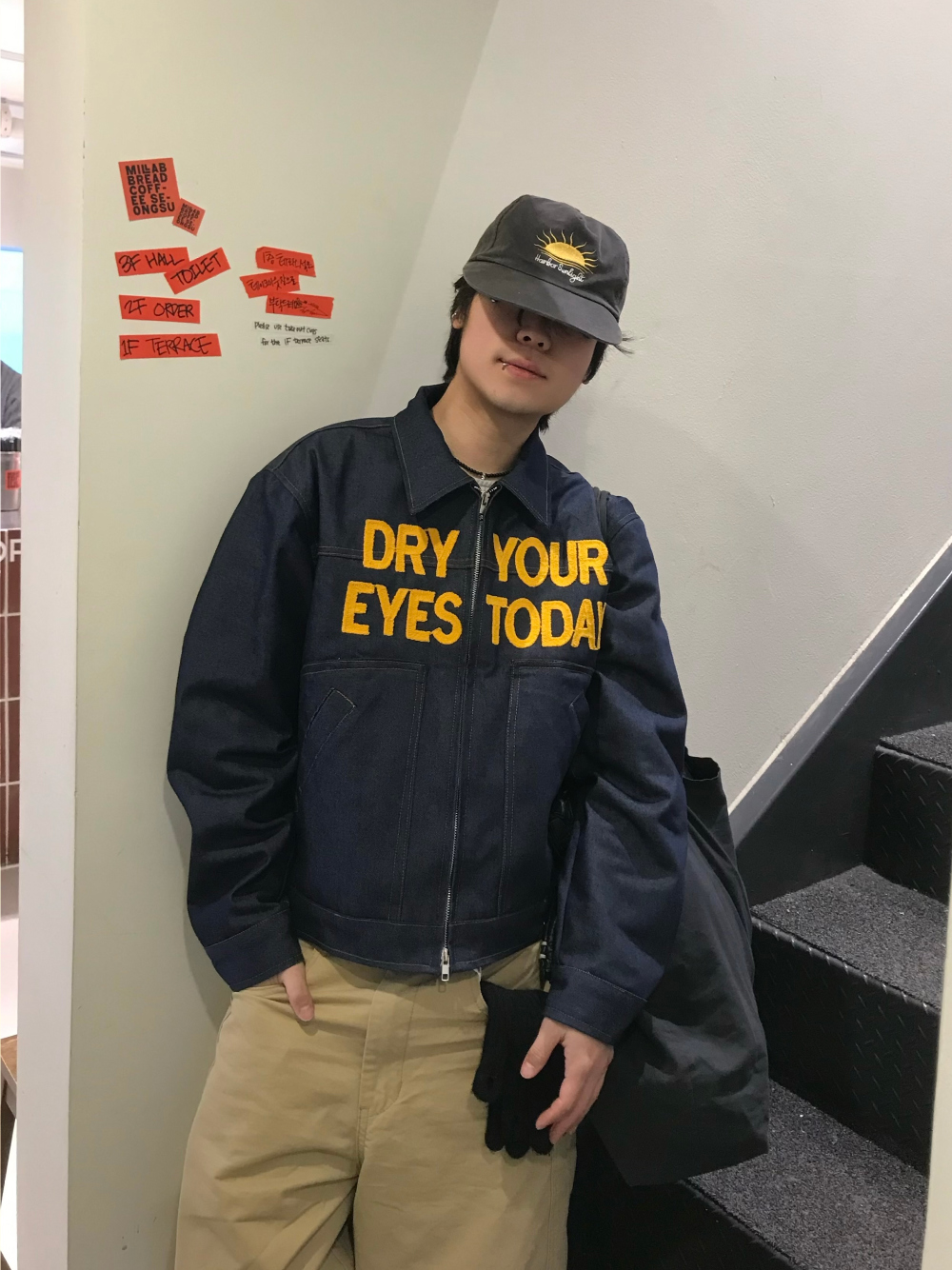 재킷 모델 착용 이미지-S1L33