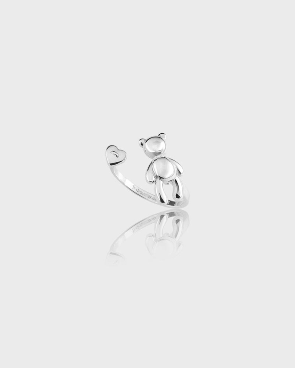 [925Silver] Bear hug ring | it doesn't matter.