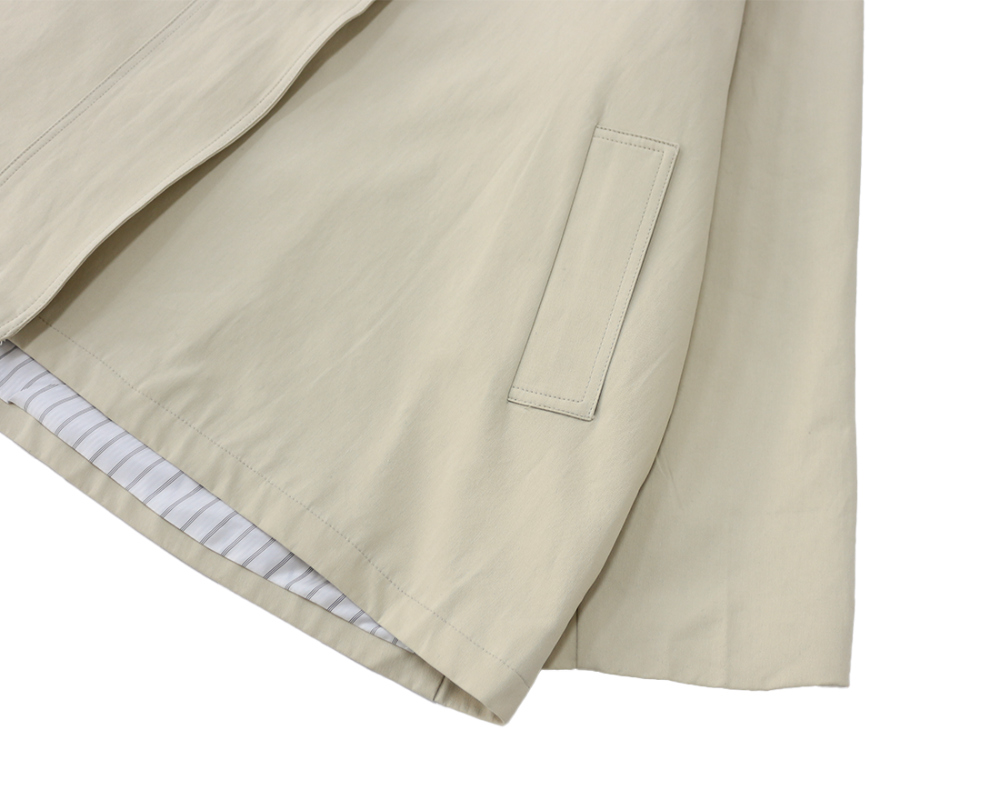 도크 하이넥 숏 트렌치 코트 (3color) 상세 이미지 36