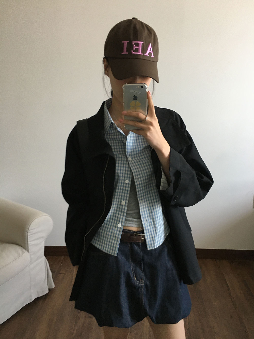 도크 하이넥 숏 트렌치 코트 (3color) 상세 이미지 27