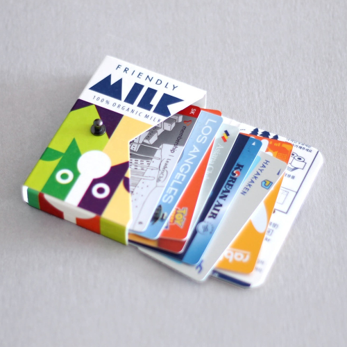 [밀키프로젝트] milky Cardzip DIY kit (밀키프로젝트/밀키카드집 카드월렛 키트)