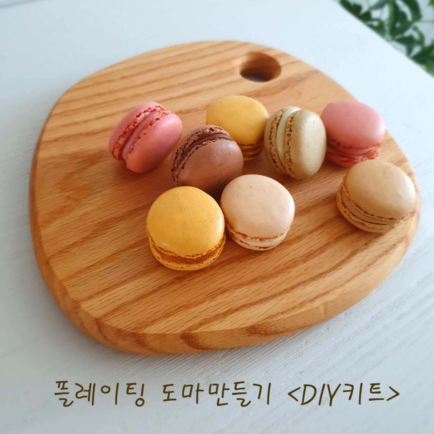[레모우] 물방울 원목 플레이팅도마 만들기 DIY 키트  (영상포함)