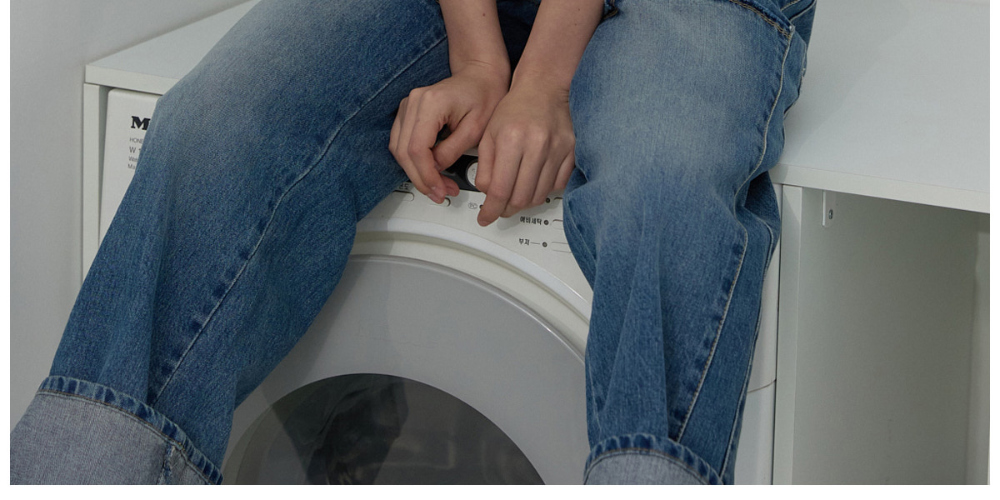 긴 드레스 딥블루 색상 이미지-S2L2