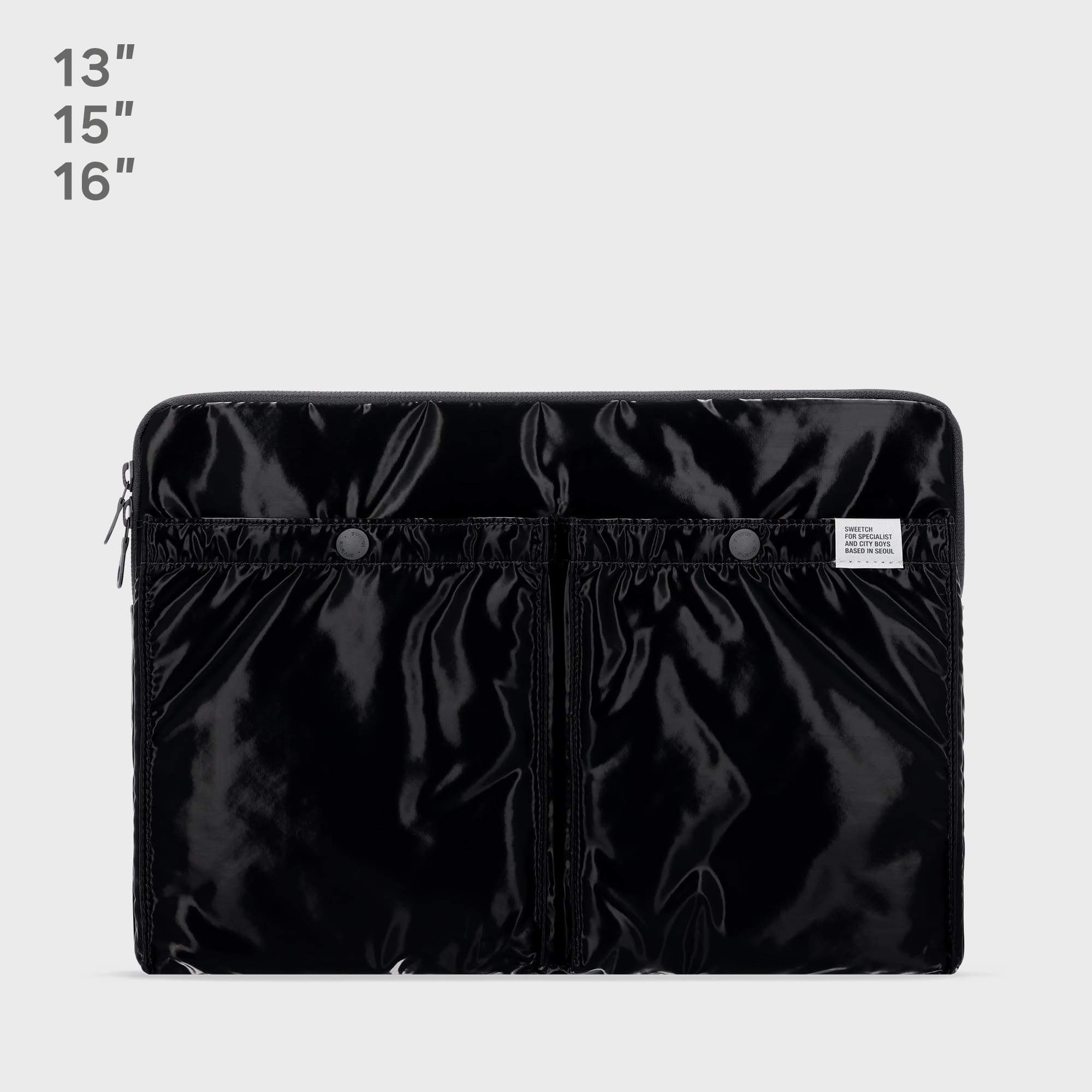 ☆sweetch☆ CITY BOYS LAPTOP CASE Black CT-005-BK / CT-006- CITY BOYS LAPTOP CASE Black - sweetch