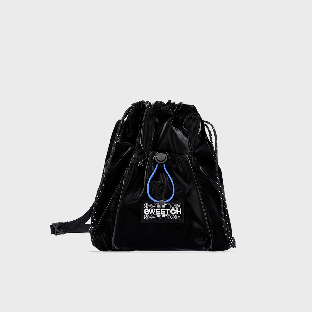 5/20 예약배송 ] STRING MINI CROSS 001 Glossy Black - sweetch