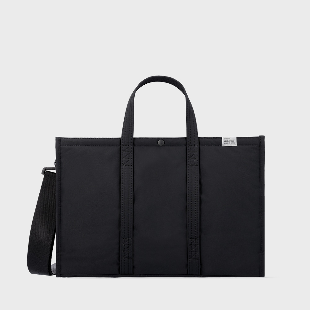 sweetch☆TOTE BRIEF 001 WIDE M Glossy Black TOTE BRIEF 001 WIDE M Black - sweetch