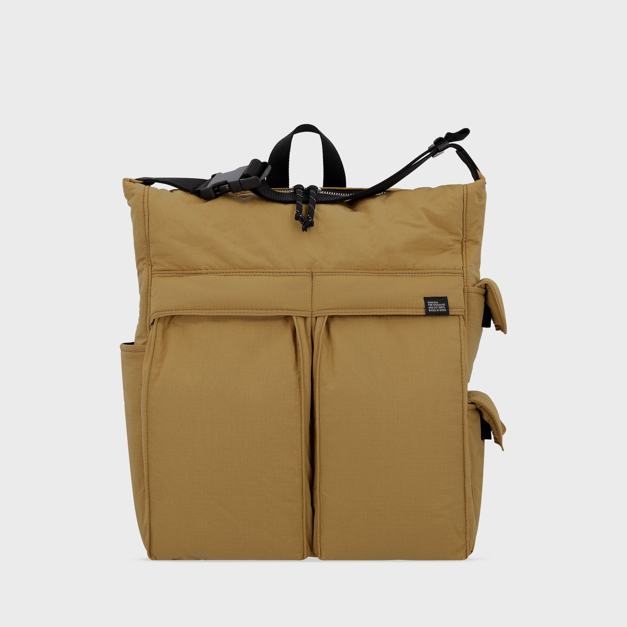 CITY BOYS 2WAY RUCKSACK 001 Ochre Mustard - sweetch