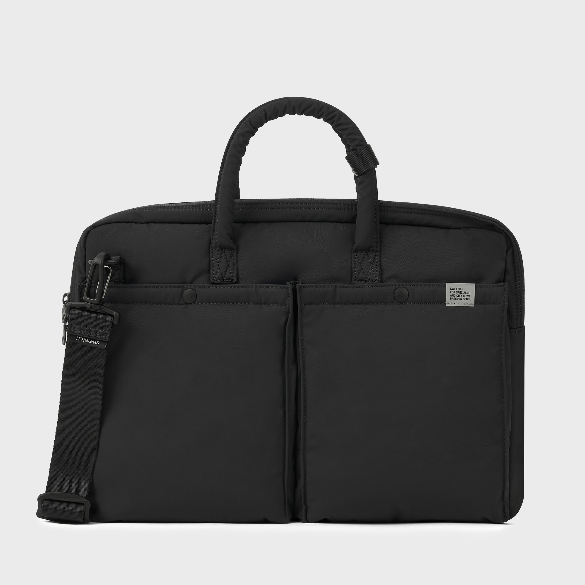 CITY BOYS SLIM BRIEFCASE 001 Graphite - sweetch CITY BOYS SLIM BRIEFCASE 001 Graphite - sweetch
