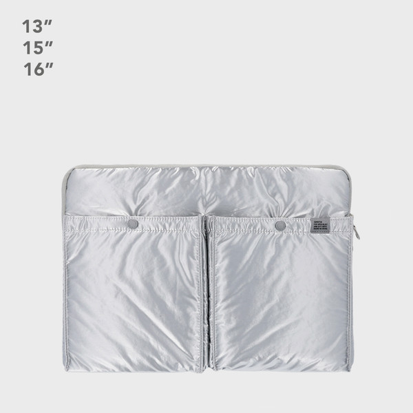 CITY BOYS LAPTOP CASE Silver - sweetch